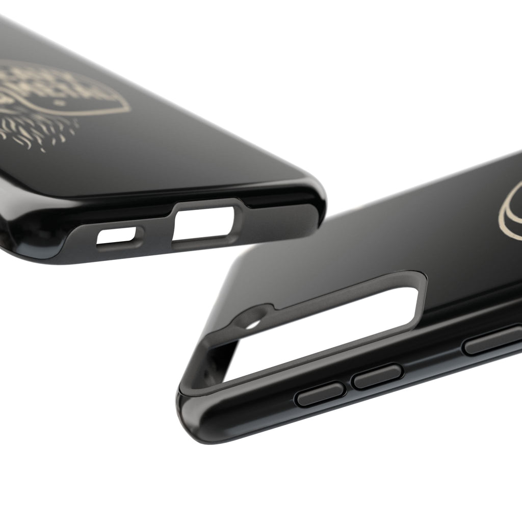 Heavy Metal Skull Tough Phone Case | Biker Helmet Skull Graphic Phone Case