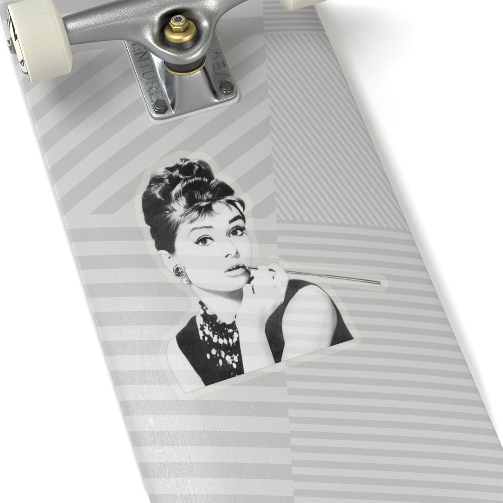 Audrey Hepburn Classic Hollywood Custom Stickers (4 Sizes)