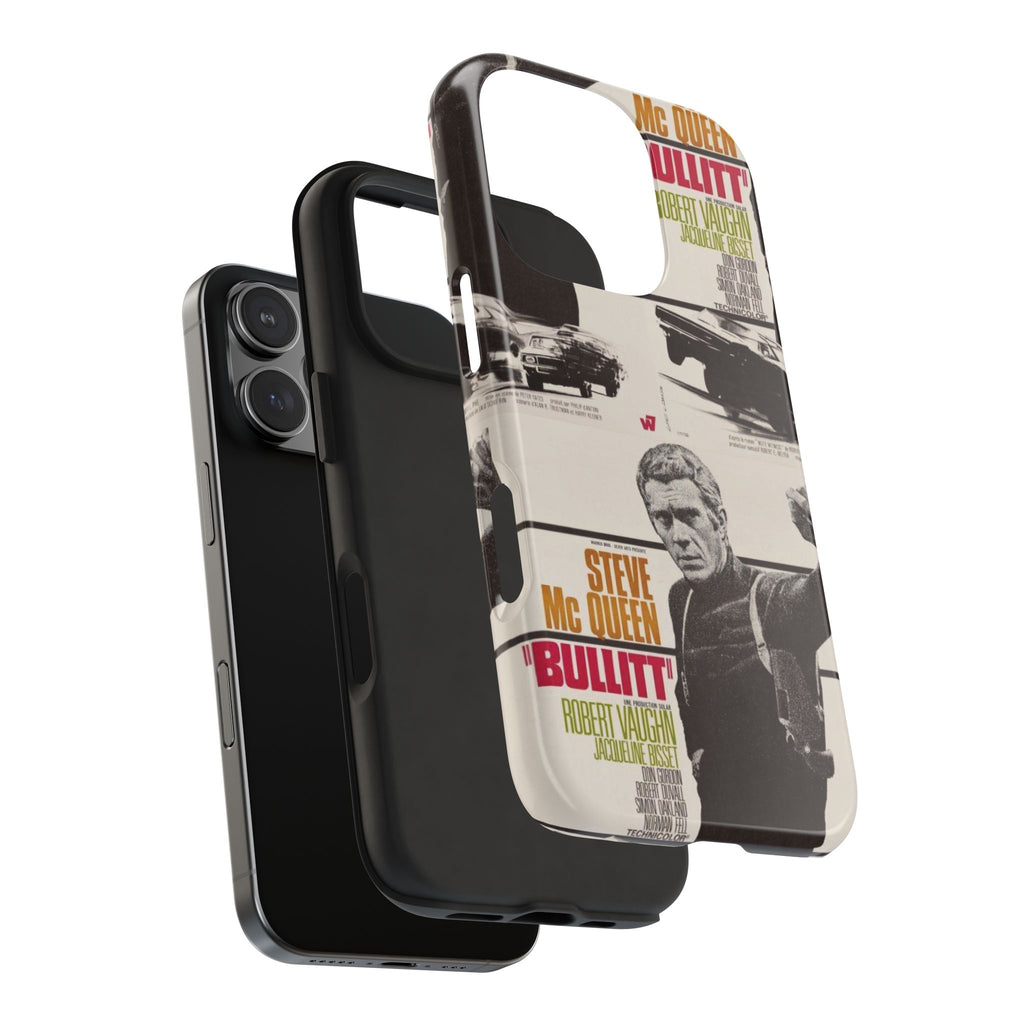 Steve McQueen Bullitt Movie Tough Phone Case | Classic Car Chase Film Phone Case