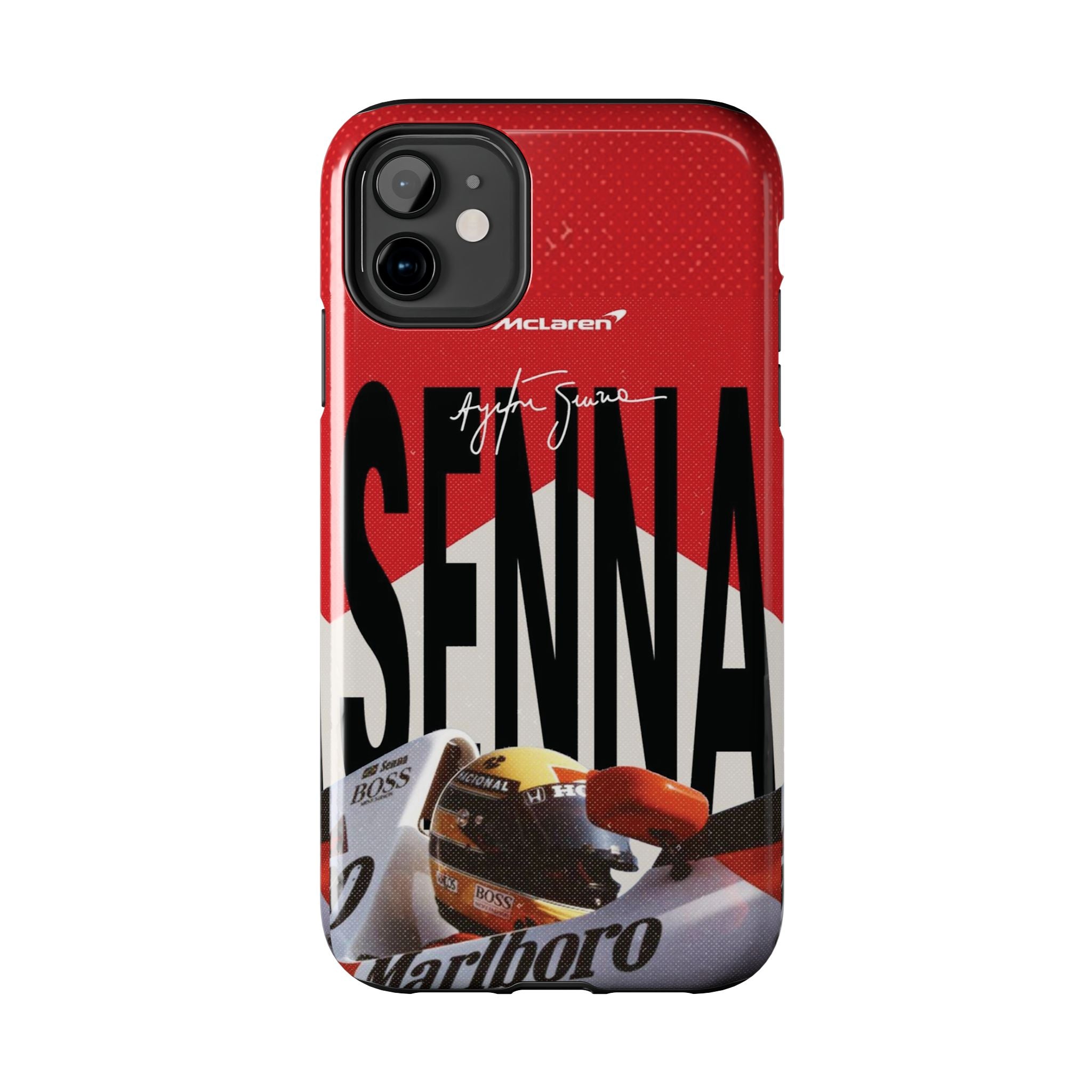 Ayrton Senna McLaren F1 Tough Phone Case | Formula 1 Racing Legend Phone Case