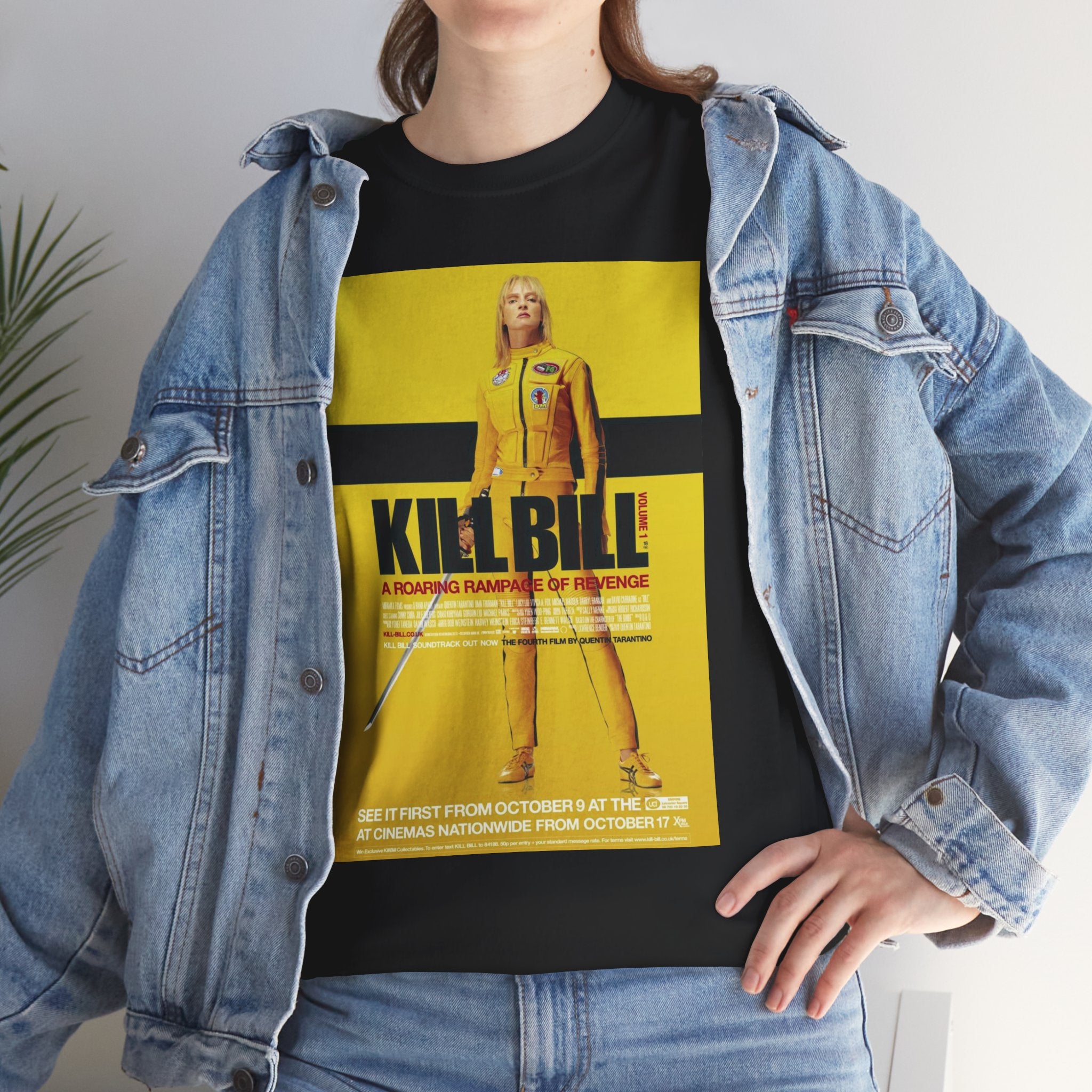 Unisex Kill Bill Inspired T-Shirt | Vintage Action Movie Poster Tee (3 Colors)