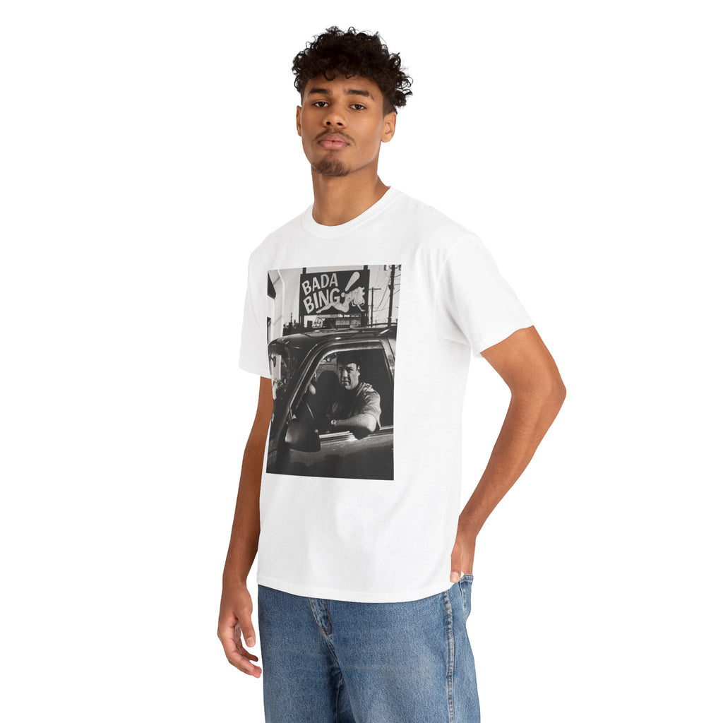 Tony Soprano Bada Bing Inspired Unisex T-Shirt | Classic Mafia TV Tee (2 colors )