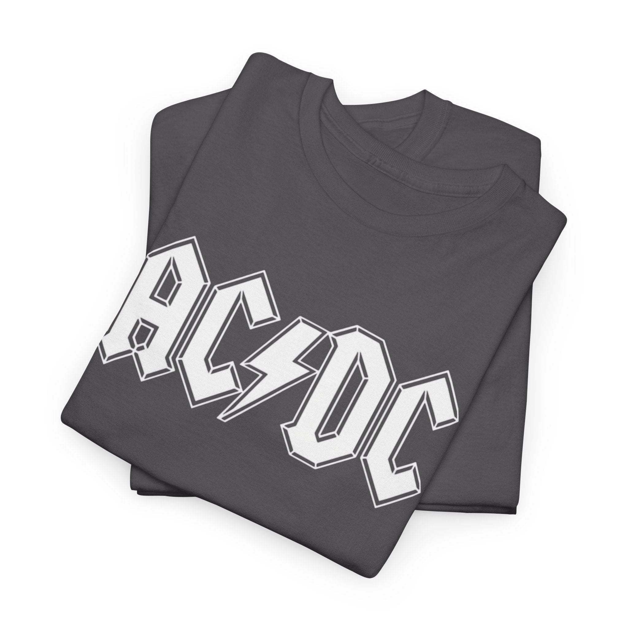 Unisex AC/DC Hard Rock band inspired with a custom batch T-Shirt (4 Colors)