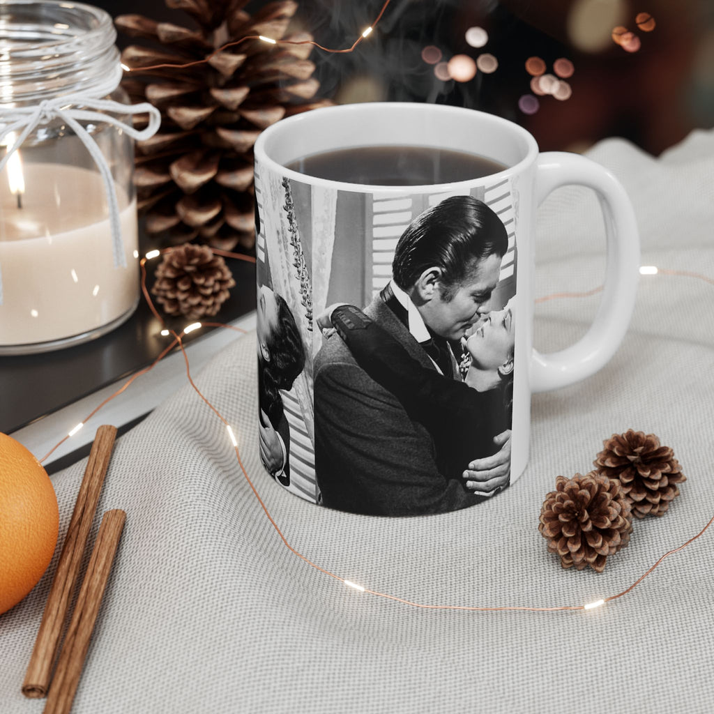 Gone With the Wind Vintage Movie 11oz Mug | Classic Black and White Cinema