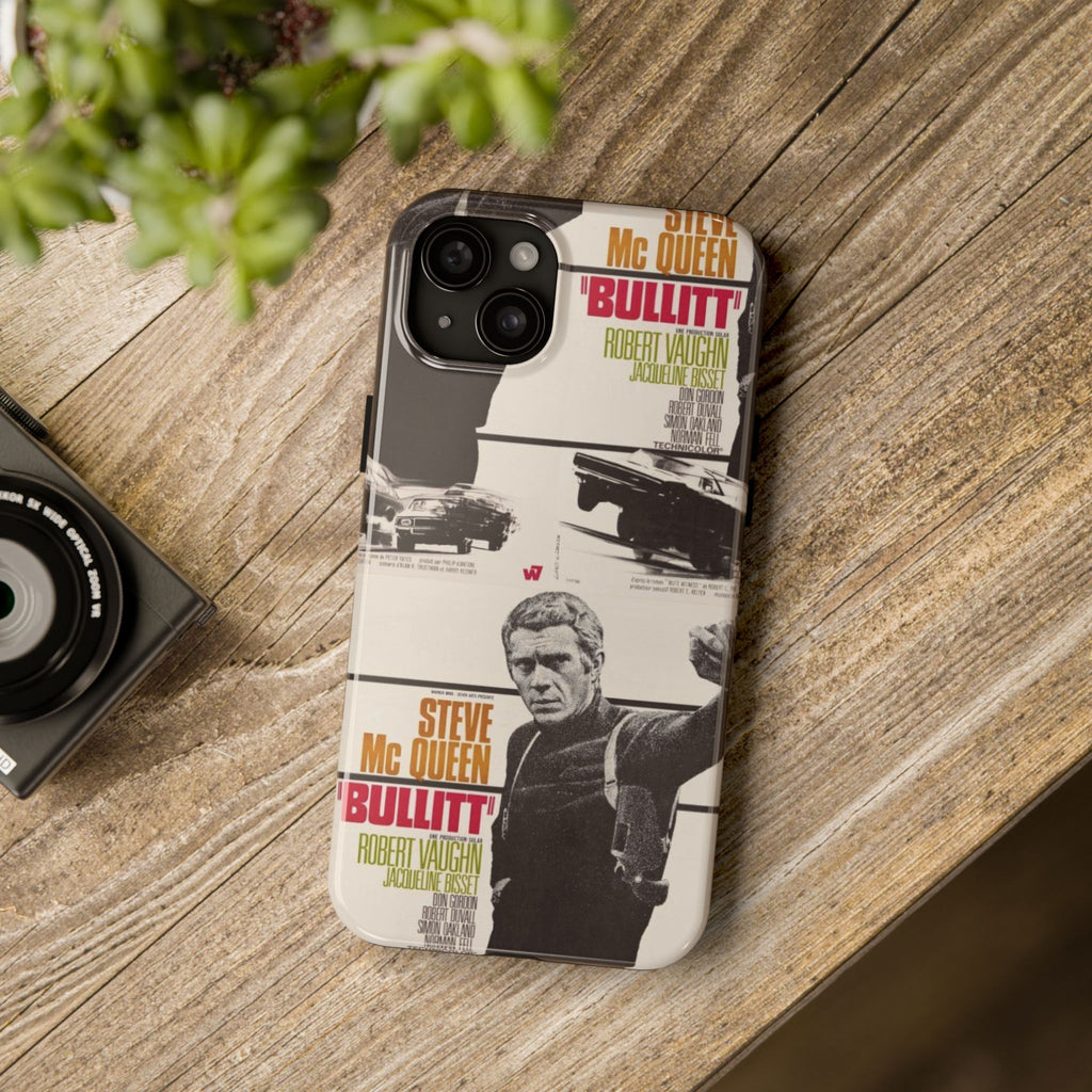 Steve McQueen Bullitt Movie Tough Phone Case | Classic Car Chase Film Phone Case