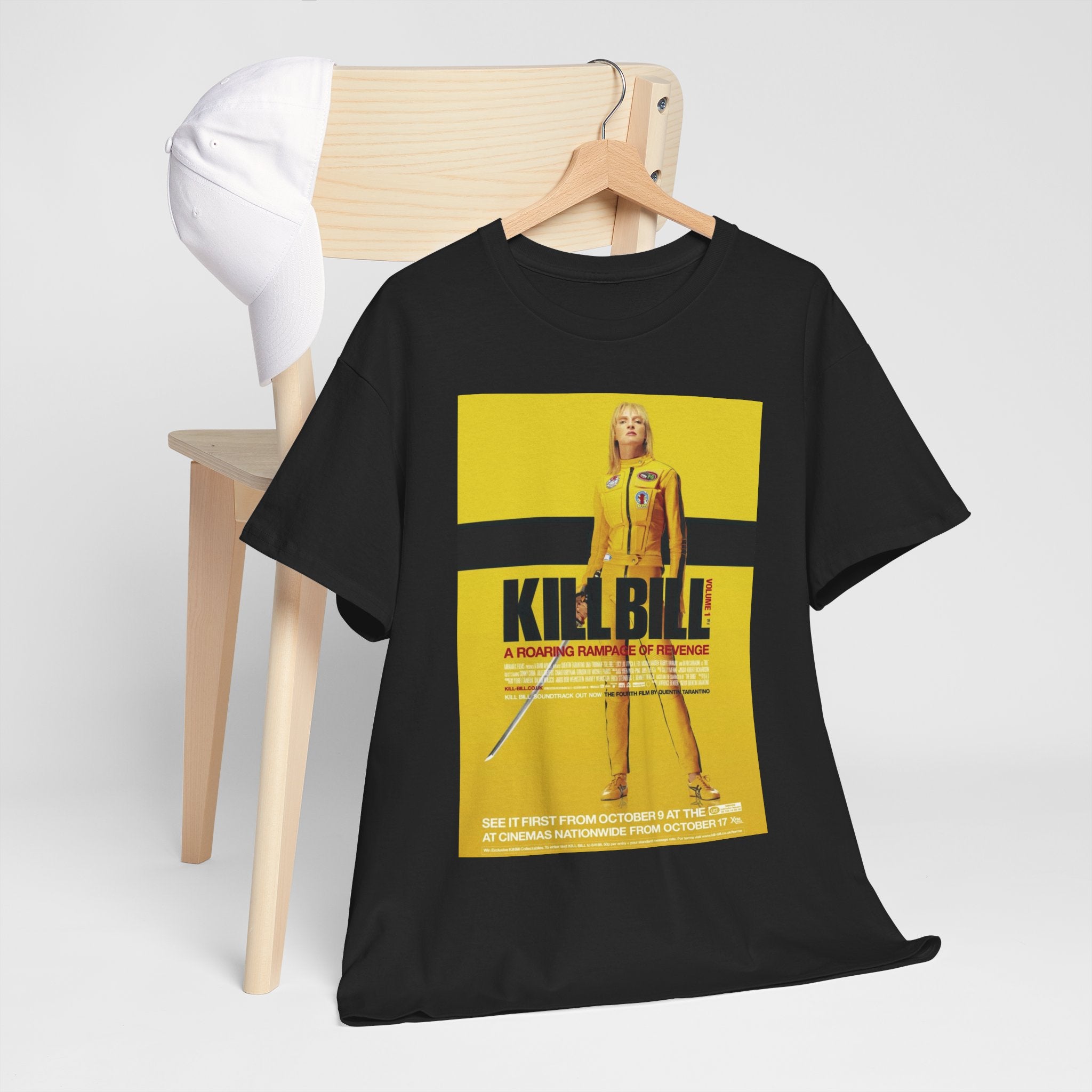 Unisex Kill Bill Inspired T-Shirt | Vintage Action Movie Poster Tee (3 Colors)