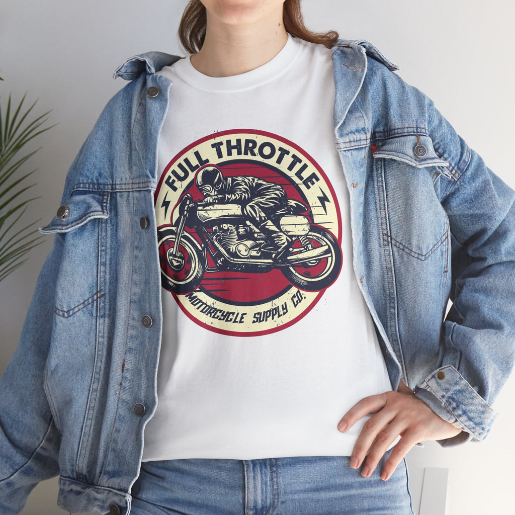 Unisex Full Thorotle Custom Graphic Motorcycle T-Shirt (5 Colors)