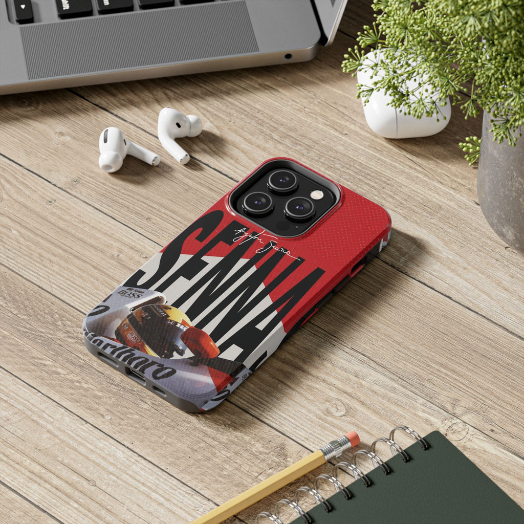 Ayrton Senna McLaren F1 Tough Phone Case | Formula 1 Racing Legend Phone Case