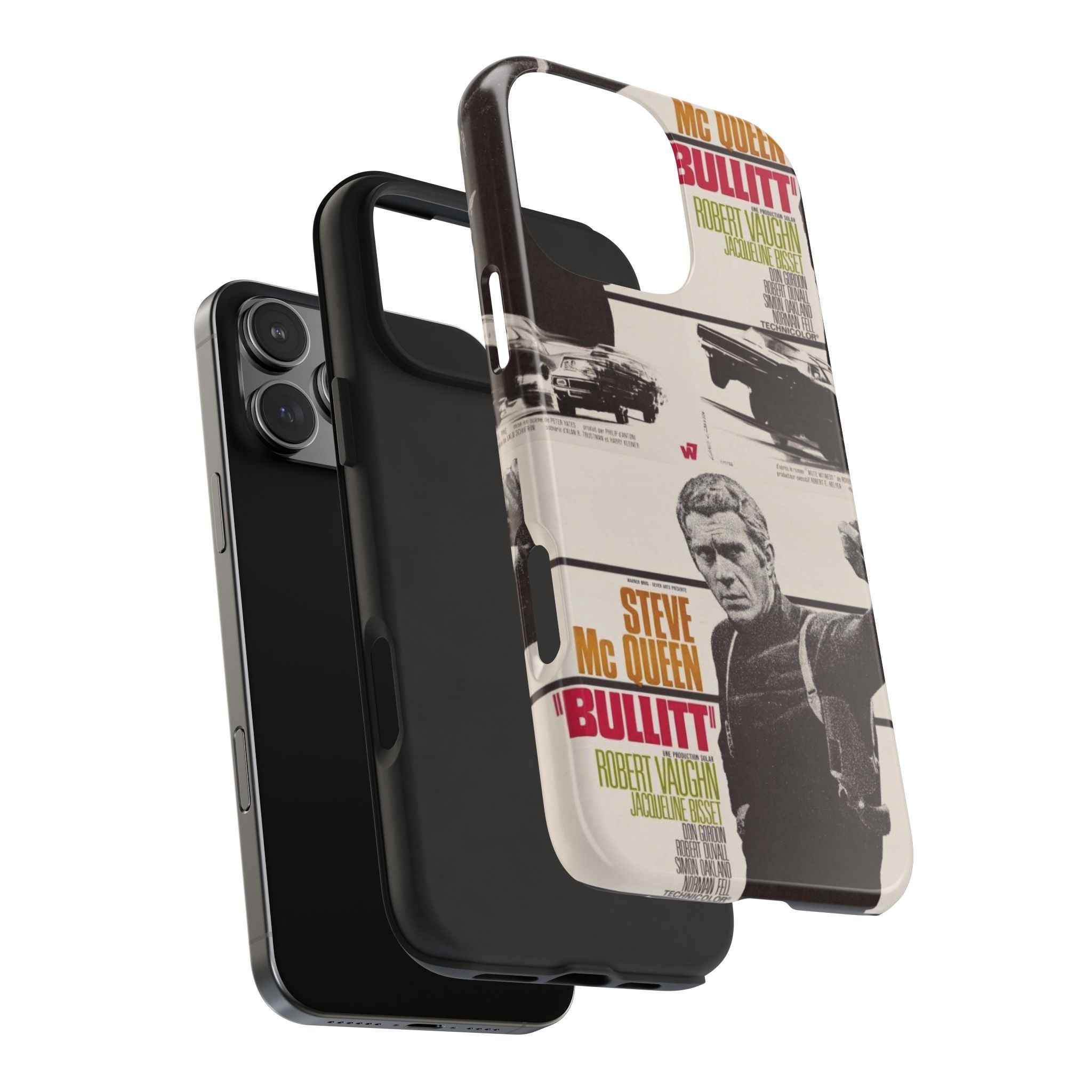 Steve McQueen Bullitt Movie Tough Phone Case | Classic Car Chase Film Phone Case