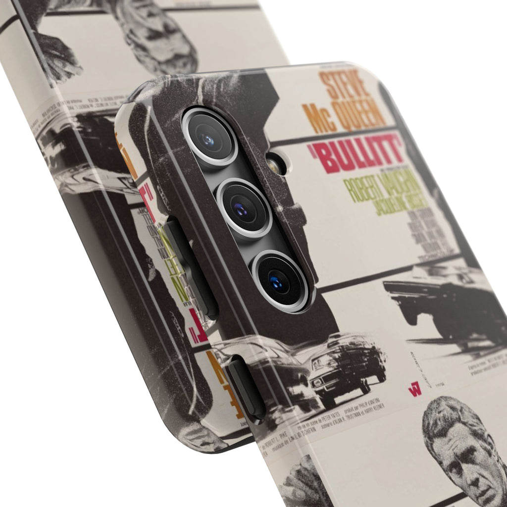 Steve McQueen Bullitt Movie Tough Phone Case | Classic Car Chase Film Phone Case
