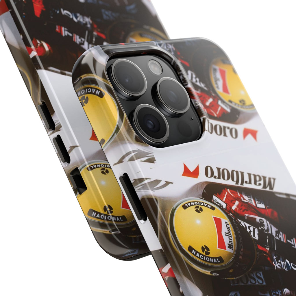 Ayrton Senna McLaren F1 Tough Phone Case | F1 Racing Legend Accessory