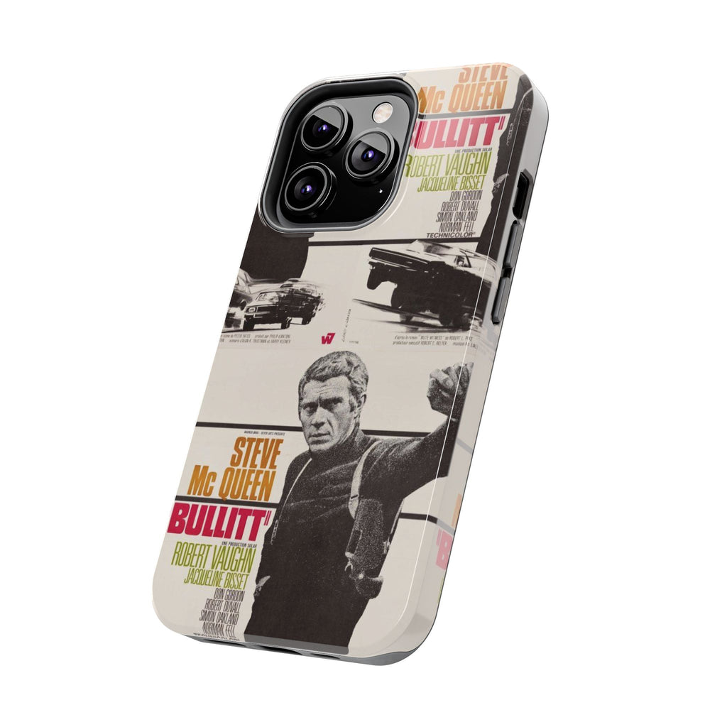 Steve McQueen Bullitt Movie Tough Phone Case | Classic Car Chase Film Phone Case