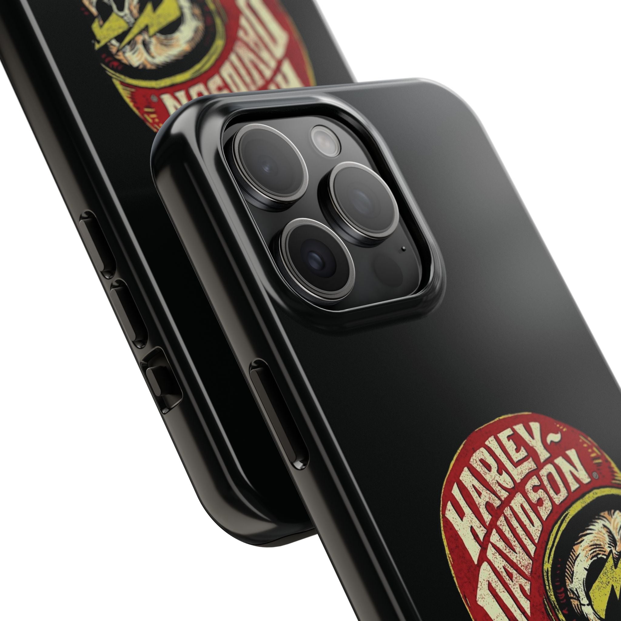 Skull Helmet Tough Phone Case | Vintage Motorcycle Biker Phone Case