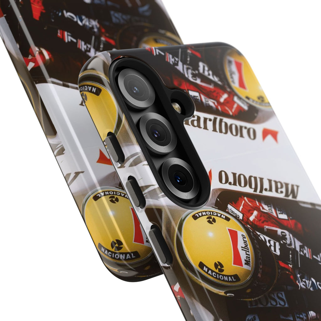 Ayrton Senna McLaren F1 Tough Phone Case | F1 Racing Legend Accessory