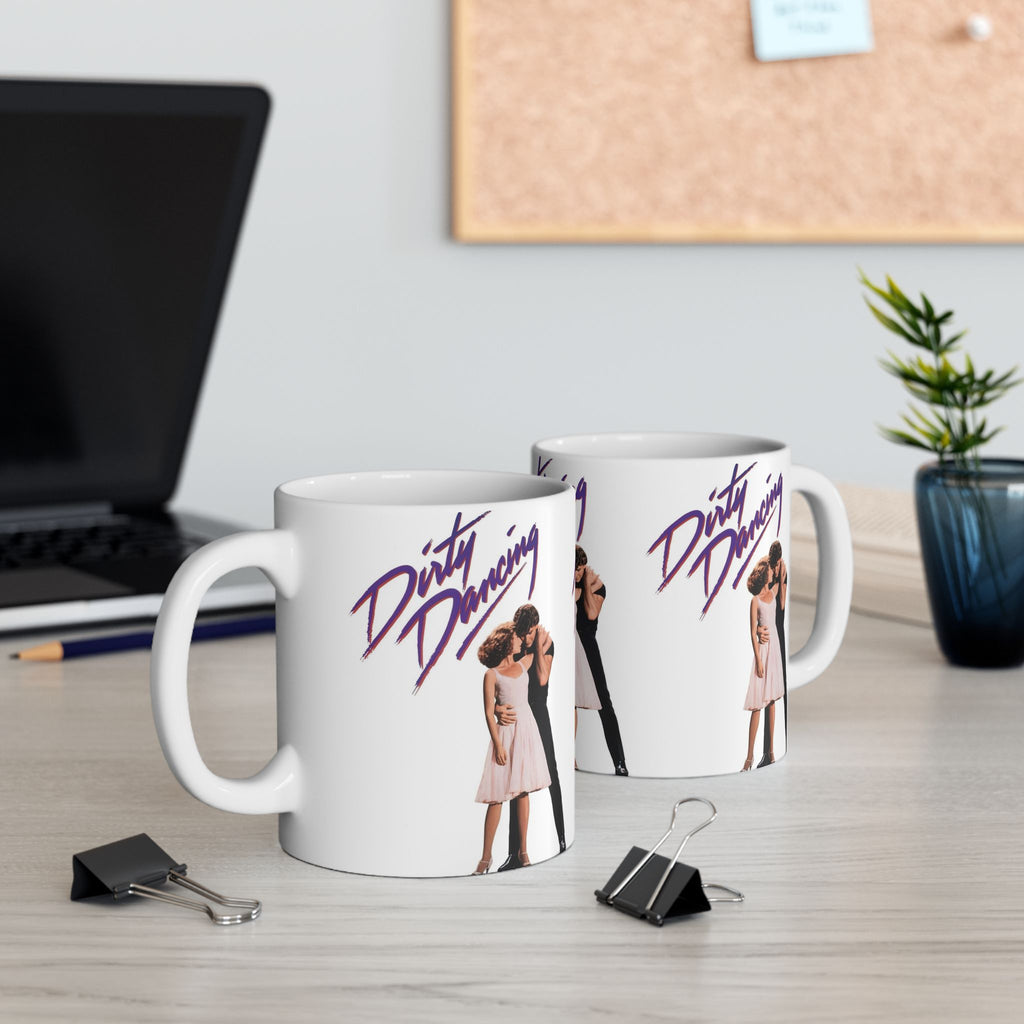 Dirty Dancing Movie Mug, 11oz Ceramic Coffee Mug. Gift for Classic Movie Fans.