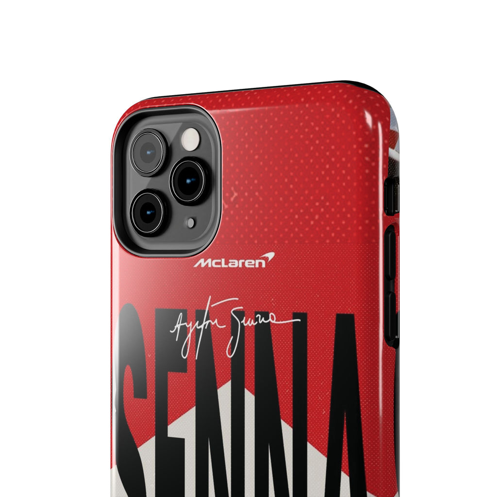 Ayrton Senna McLaren F1 Tough Phone Case | Formula 1 Racing Legend Phone Case