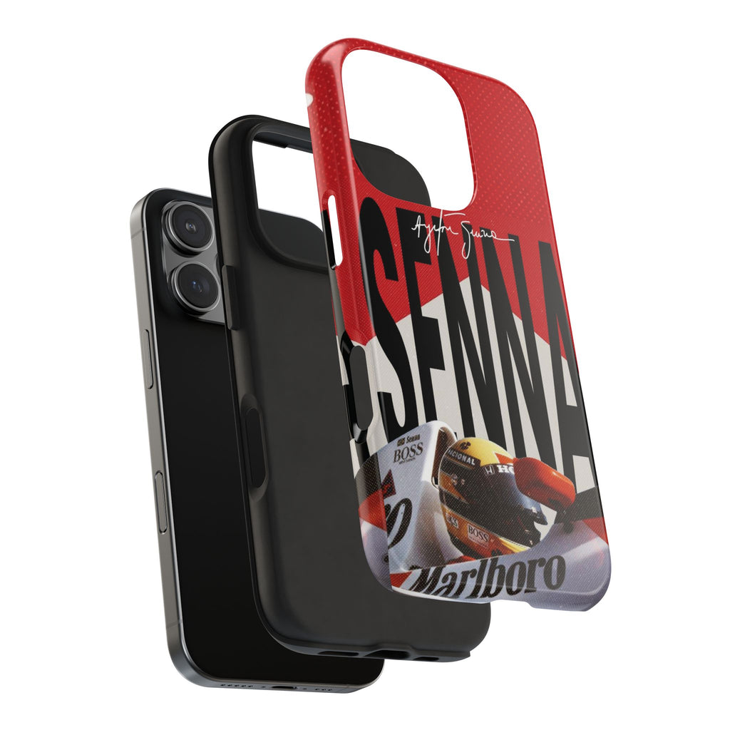 Ayrton Senna McLaren F1 Tough Phone Case | Formula 1 Racing Legend Phone Case