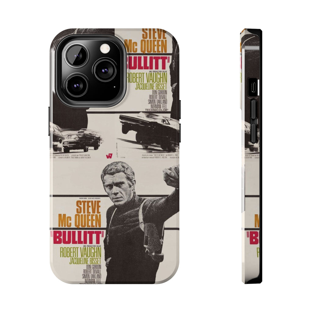 Steve McQueen Bullitt Movie Tough Phone Case | Classic Car Chase Film Phone Case