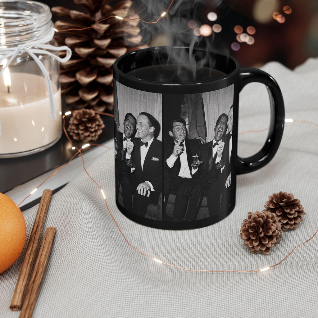 Rat Pack Legends Custom Inspired Mug | Vintage Old Hollywood Coffee Cup