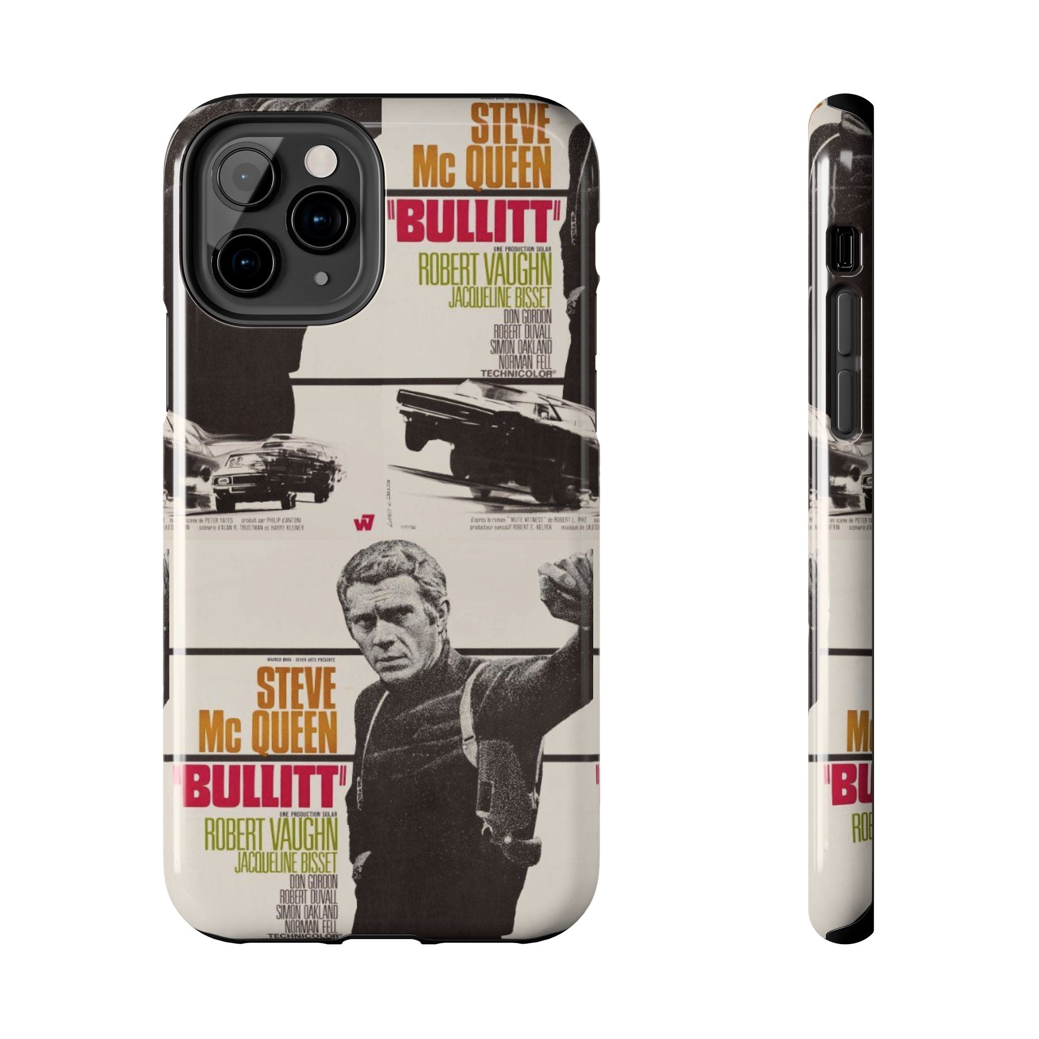 Steve McQueen Bullitt Movie Tough Phone Case | Classic Car Chase Film Phone Case
