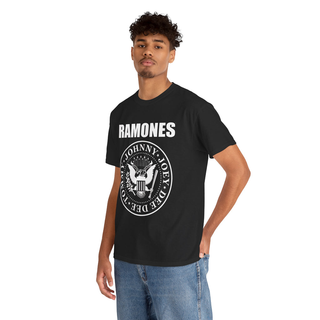 Unisex Ramones Inspired Punk Rock Band Vintage Tee | Joey Johnny Dee Dee Tommy Ramone Fan Shirt