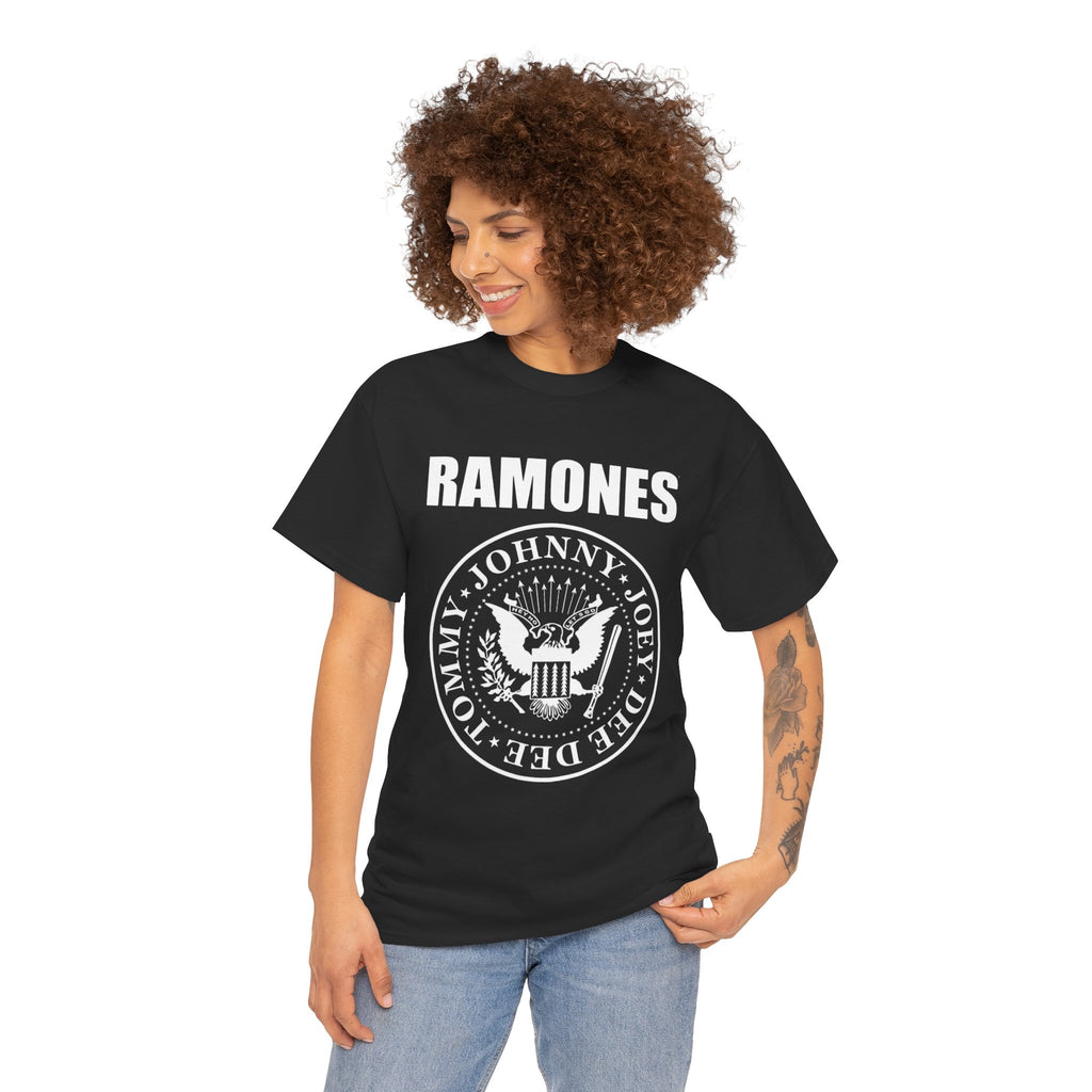 Unisex Ramones Inspired Punk Rock Band Vintage Tee | Joey Johnny Dee Dee Tommy Ramone Fan Shirt