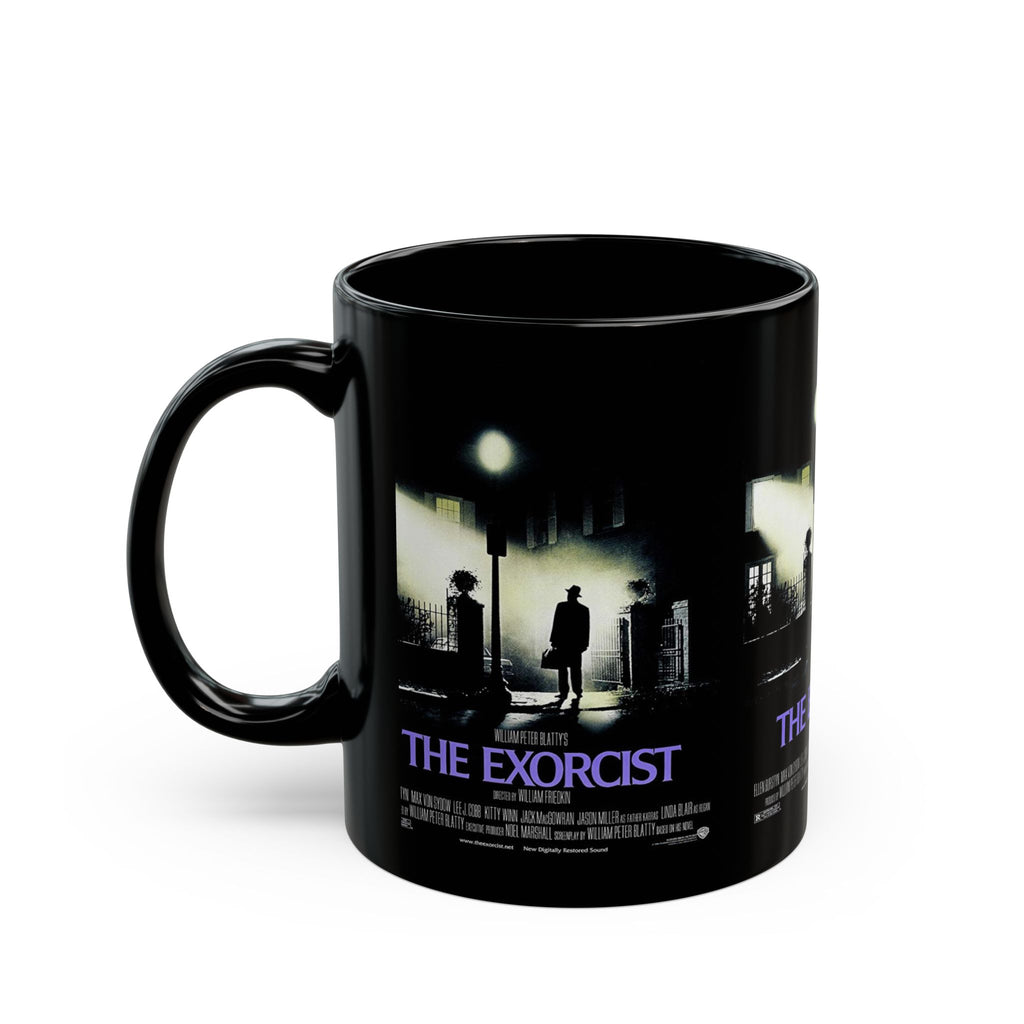 The Exorcist Movie Classic Horror Film 11oz Black Coffee Mug