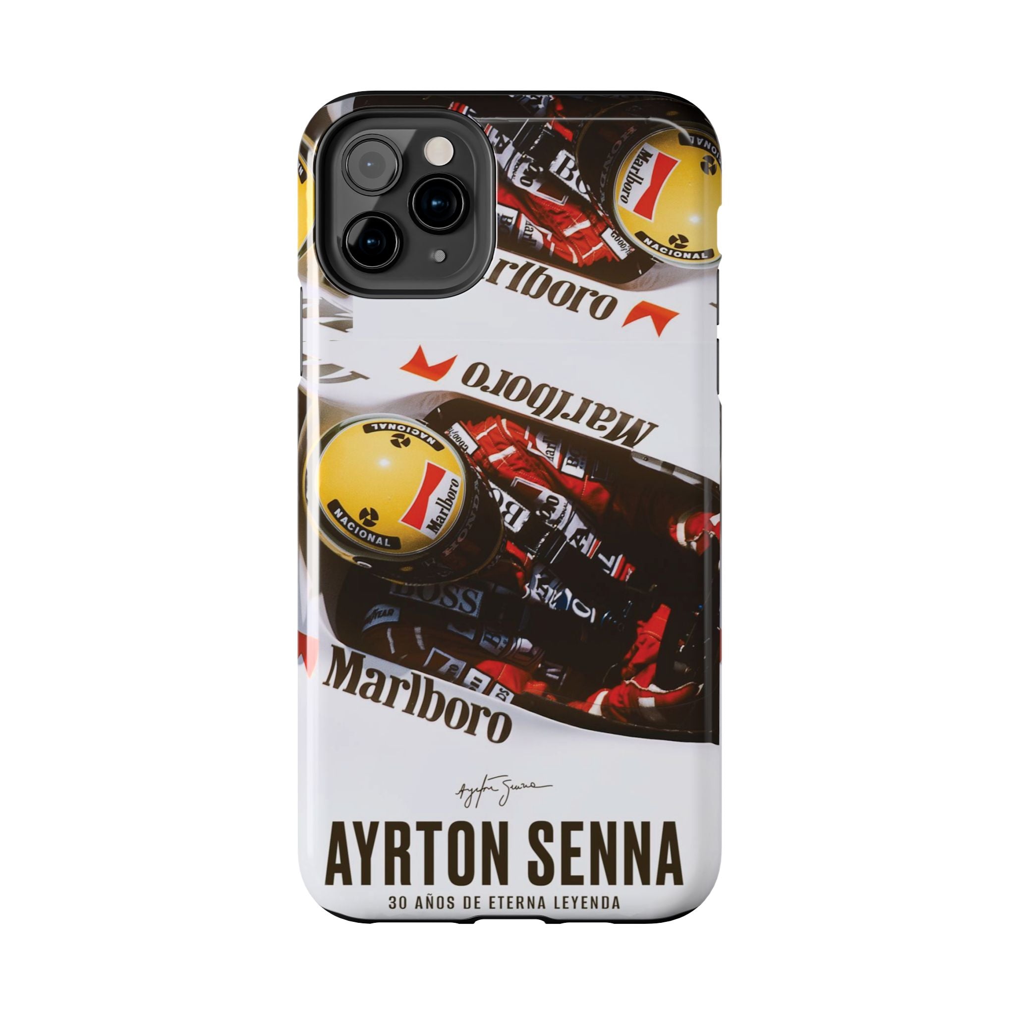 Ayrton Senna McLaren F1 Tough Phone Case | F1 Racing Legend Accessory