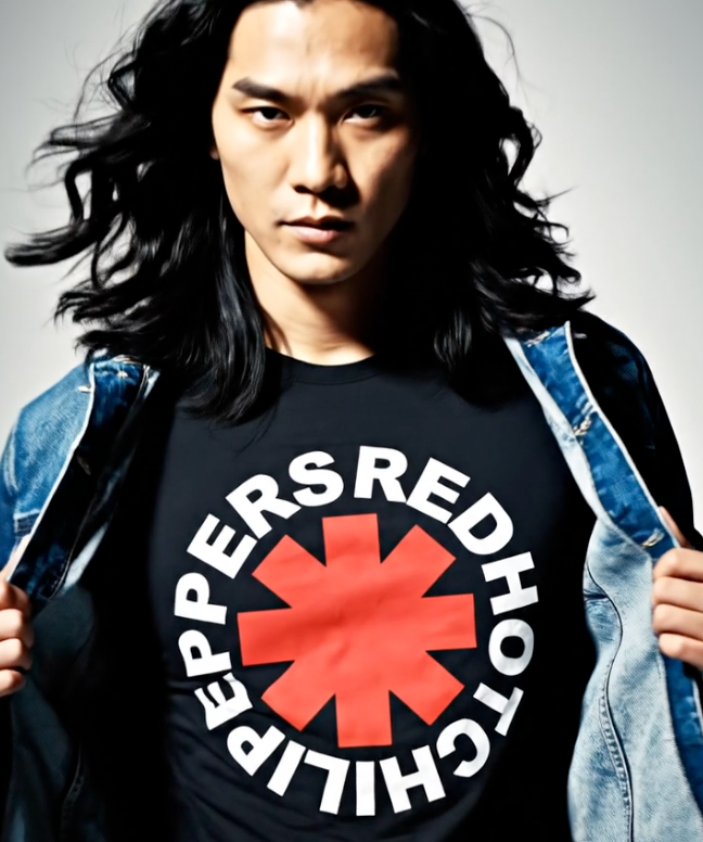 Unisex Red Hot Chili Peppers Inspired T-Shirt | Vintage Funk Rock Band Style Tee